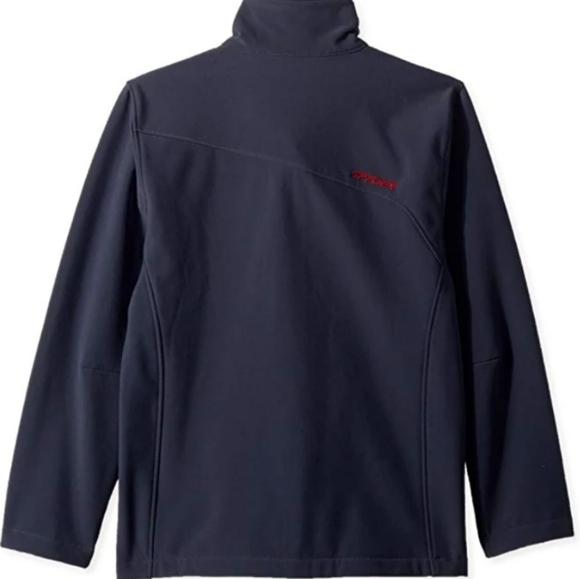 Boys Spyder soft shell jacket - Picture 2 of 4